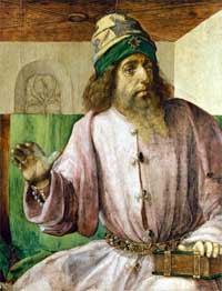 Retrato de Aristóteles (Joos van Gent, 1475)