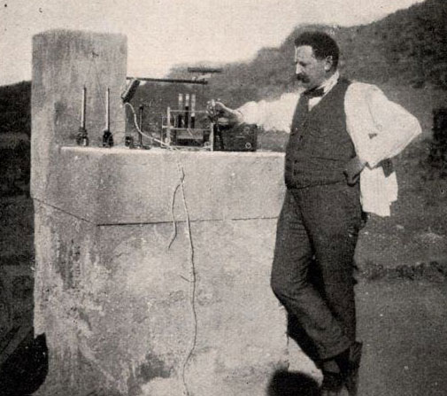 Efectos de la radiación solar, Dr Neuberg, Las Cañadas, 1910