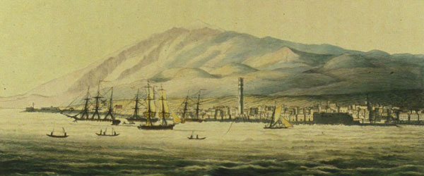 Santa Cruz de Tenerife, Choris, 1826