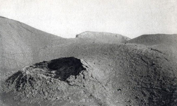 Cráter. Lanzarote.