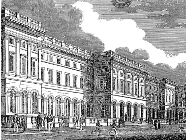 King's College, Londres, hacia 1883