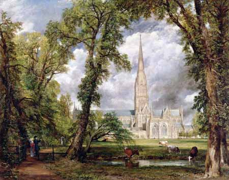 Catedral de Salisbury, por Constable