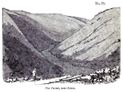 El barranco de Coomb, cerca de Lewes