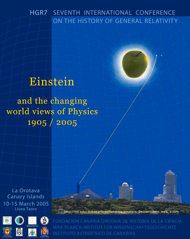 Cartel de Einstein and the Changing World Views of Physics, 1905/2005