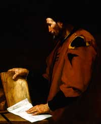 "Aristóteles". José de Ribera, 1637.
