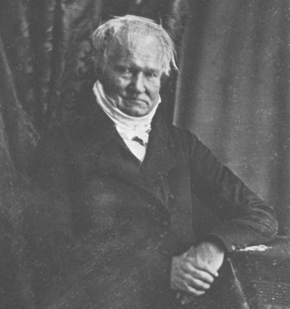 Retrato de Alexander von Humboldt de 1847