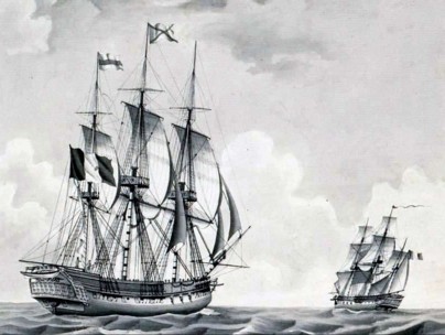Im.Journal historique et de navigation du Capitaine N. Baudin. (Centre historique des Archives Nationales)