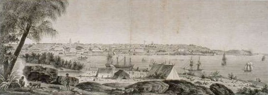 Lesueur, Port Jackson (Sidney), 1802. http://www.histoire-image.com