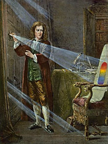Newton y la desconposición espectral de la luz