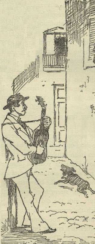 Dibujo de Harold Lee, 1888