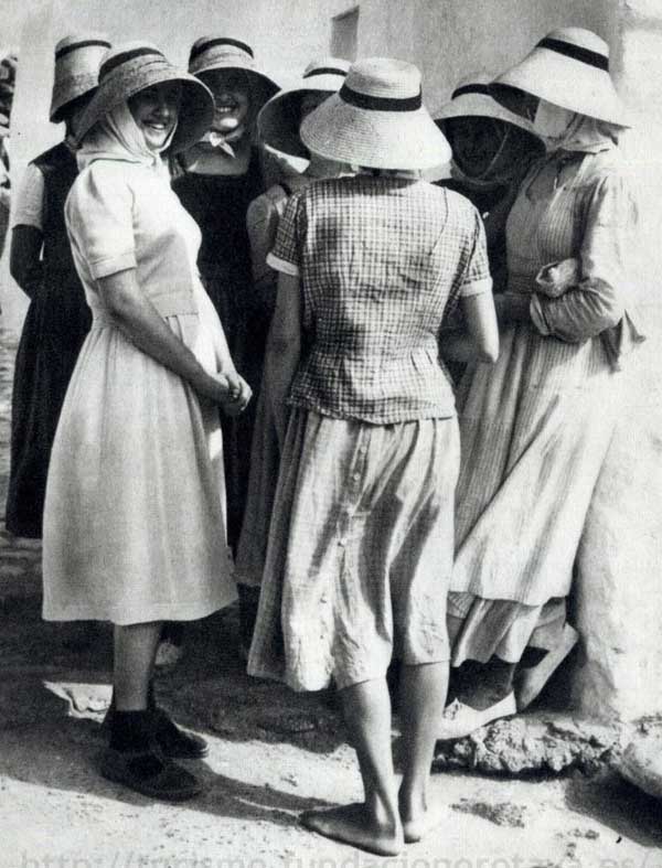 Mujeres de La Graciosa, 1958