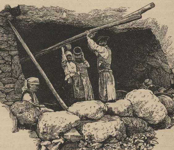 Cave dwellers, O. Stone, 1887