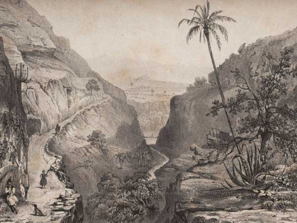 Gran Canaria, Berthelot, 1839