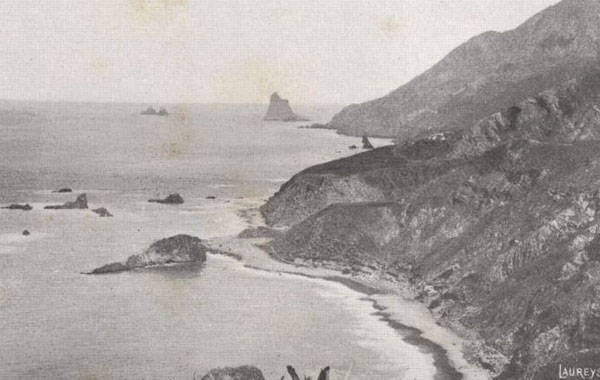 Costa de Taganana a Anaga, fotografía de 1909
