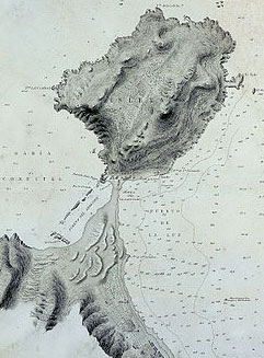 La Isleta, Gran Canaria, mapa de 1879