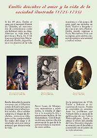 Émilie descubre el amor y la vida de la sociedad ilustrada (1725-1735)