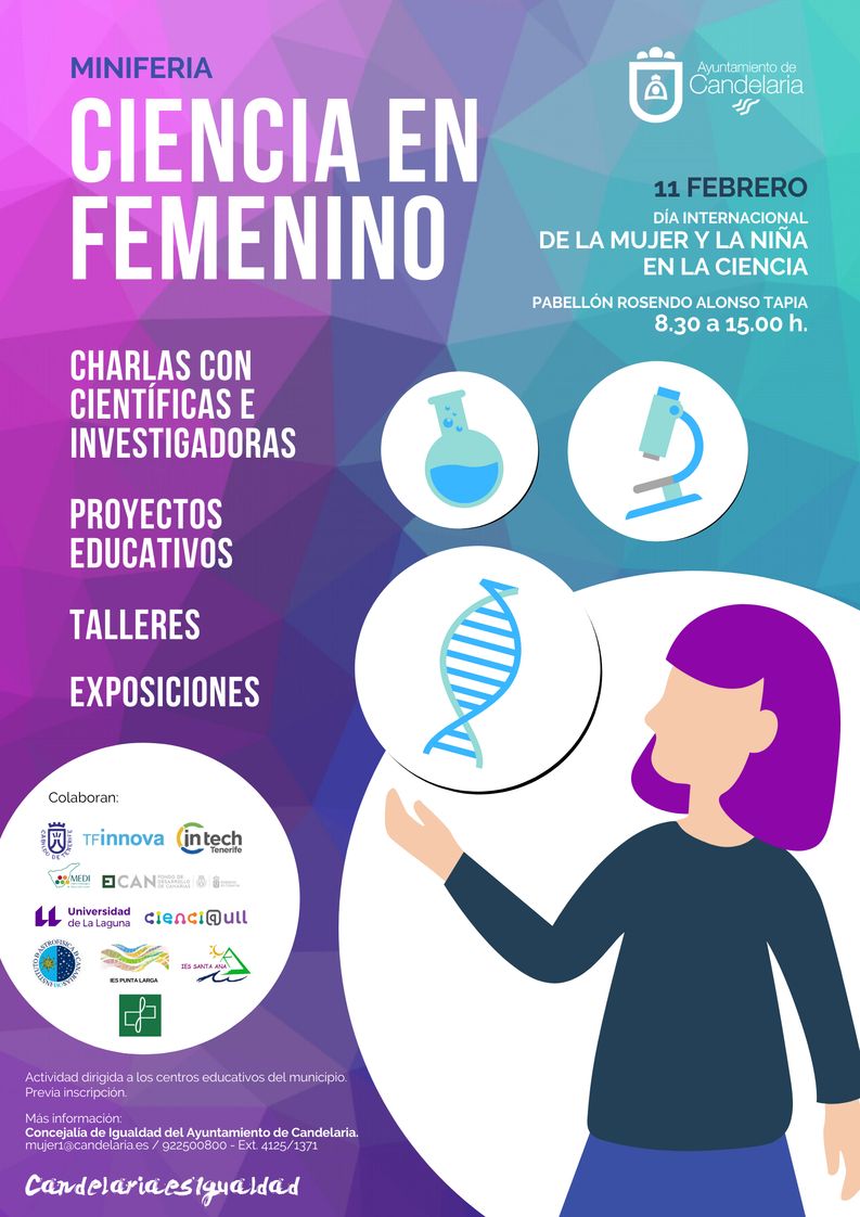 Cartel - Día de la mujer y la niña en la Ciencia 2020